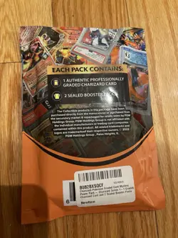 Charizard Pokemon Graded Card Mystery Power Pack - Image 4