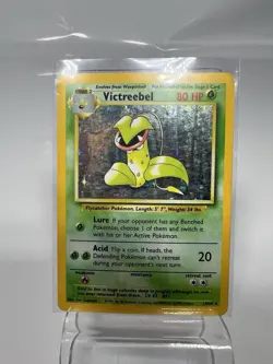 No Symbol MP - Victreebel 14/64 Jungle Holo Rare Pokemon Card - Image 1
