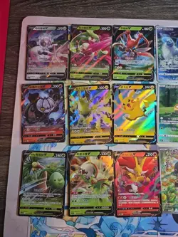 Pokemon Card Lot All Hits V/VMAX IR Hits Ex 99 Cards NM Full Art Ex - Image 5