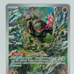 Okidogi 074/064 Illustration Rare Shrouded Fable Pokemon TCG Card NM - Image 2