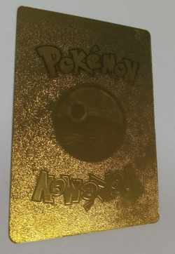 ??2020 Pokemon MAX Charizard OX HP500 Gold Foil, Card 52/100?? fan art card - Image 2