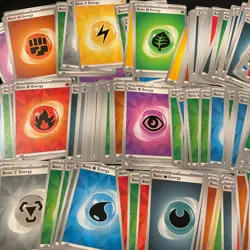 Pokemon TCG 60 Random Energy Cards, Random Variety, See Description - Image 1