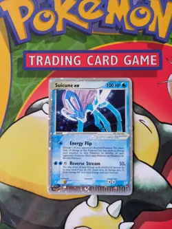Suicune EX 94/95 EX Team Magma Vs Team Aqua Holo Rare Pokemon Card - Swirl - Image 1