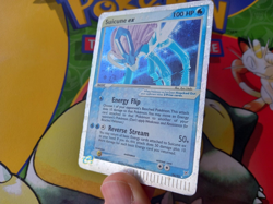 Suicune EX 94/95 EX Team Magma Vs Team Aqua Holo Rare Pokemon Card - Swirl - Image 5
