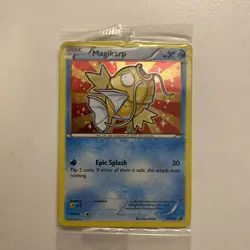 Pokemon TCG Shiny Magikarp Black Star Promo Card XY143 Sealed NM Near Mint - Image 2