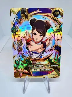 Tenten MR Ultra Rare Foil Kayou Official Naruto Card TCG NR-MR-034 - Image 1