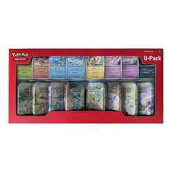 Pokemon Prismatic Evolutions Mini Tins + Promo Cards Brand New - Image 1