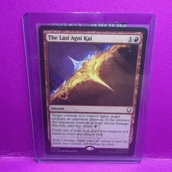 The Last Agni Kai - N/M Avatar The Last Airbender Magic The Gathering MTG - Image 1