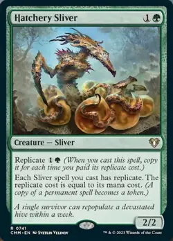 Hatchery Sliver NM, English MTG Commander Masters - Image 1