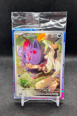 Ns Zorua SVP189 Journey Together ETB Factory SEALED Pokemon TCG Black Star Promo - Image 1
