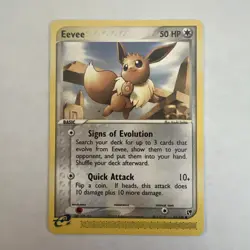 Eevee 63/100 Sandstorm Regular Common Pokemon TCG 2003 - Image 1