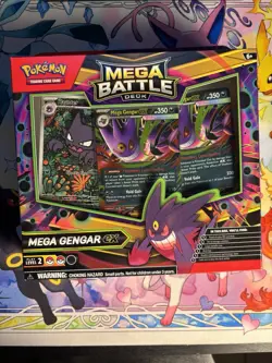 Pokemon Mega Gengar EX Mega Battle Deck Factory Sealed Gengar EX & Haunter EX NM - Image 1