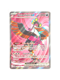 Fezandipiti EX 84/64 Ultra Rare Full Art Shrouded Fable SFA POKEMON TCG English - Image 1