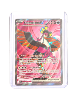 Fezandipiti EX 84/64 Ultra Rare Full Art Shrouded Fable SFA POKEMON TCG English - Image 3