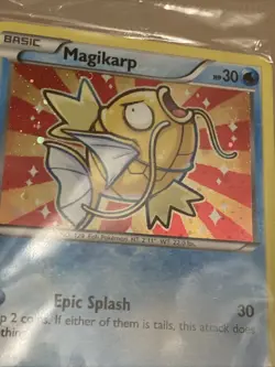 Shiny Magikarp XY143 - SEALED - Target Exclusive - Pokemon Black Star Promo RARE - Image 3