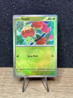 Applin 009/131 (Master Ball Pattern) ~ Mint/NM Prismatic Evolutions Pokemon TCG - Image 1