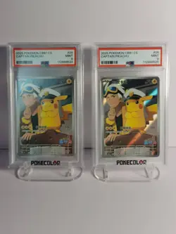 "2025 pokemon CBB1 CS CAPTAIN PIKACHU Geadr PSA 10 Two pieces (11.09)" - Image 1