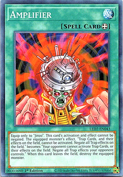 Amplifier LED7-EN043 Yu-Gi-Oh! Light Play 1st Edition - Image 1