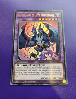 *FRENCH* Garura, Wings of Resonant Life Ultra Rare 1st Ed POTE-EN082 NM Yugioh - Image 1