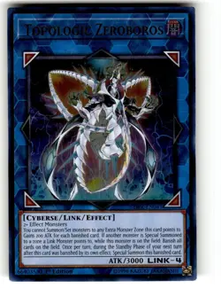 Yugioh Topologic Zeroboros SDRR-EN041 Ultra Rare 1st Ed NM - Image 1