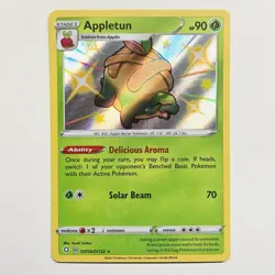 Pokemon Card Appletun SV014/SV122 Shining Fates Ultra Rare Shiny Vault NM - Image 1