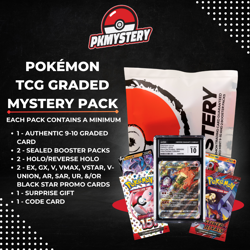 Pokemon Mystery Pack/Box Graded 9-10 Card Guaranteed (Gift or Collection!) - Image 1