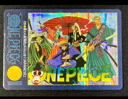 PREORDER Straw Hat Crew HOLO Japanese One Piece Visual Adventure Vintage Card - Image 1