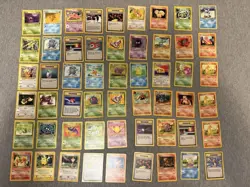 Wotc Pokemon Bulk Lot 217 Cards, Yellow Cheek Pikachu, Bulbasaur, Squirtle Etc - Image 2