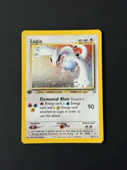 1st Edition Lugia Holo - 9/111 - Neo Genesis Vintage Pokemon Card - Image 1