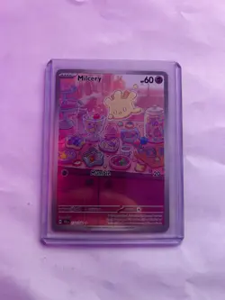 Pokemon Card - Milcery Stellar Crown 152/142 Illustration Rare - Image 1