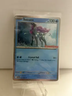 Suicune GameStop Stamped Promo Card 026/094 (New & Factory Sealed) - Image 1