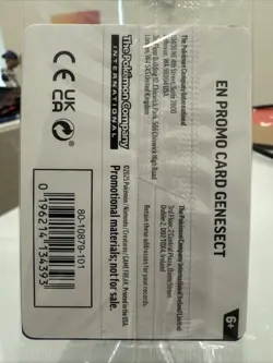 Genesect 008/094 Mega Evolution Phantasmal Flames Promo Card Stamped Sealed - Image 2