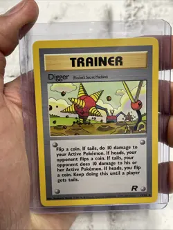 Pokemon Digger 75/82 Team Rocket NM Vintage Vtg Nintendo Card Uncommon Pokemon - Image 1