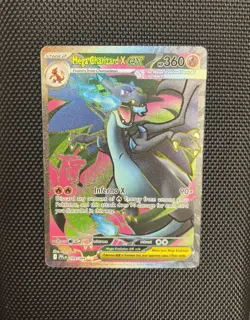 Mega Charizard X ex 109/094 - Pokemon Card - Phantasmal Flames - Image 1
