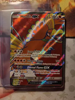 Ho-Oh GX - 131/147 - Pokemon Burning Shadows Sun Moon Full Art Rare Card LP WOW - Image 1