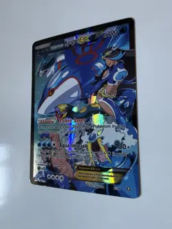 Pokemon TCG Team Aqua's Kyogre-EX Double Crisis Holo Card 6/34 - Image 4