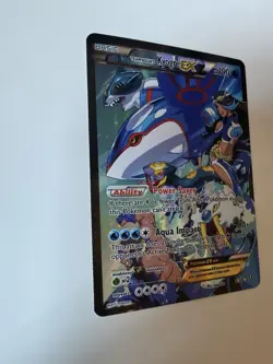 Pokemon TCG Team Aqua's Kyogre-EX Double Crisis Holo Card 6/34 - Image 5