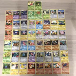 Lot Of 50 Vintage Pokemon Bulk Cards From Various Late 2000s Sets NM A4 - Image 1