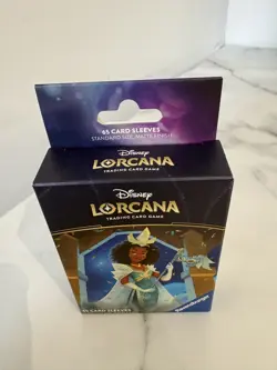 Disney Lorcana TCG Shimmering Skies Tiana Card Sleeves 65 Sleeves - Image 2