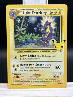 ⚡Light Toxtricity SWSH137 SWSH: Sword & Shield Promo Cards Holo⚡ - Image 1