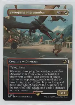 Borderless - Swooping Pteranodon Magic: Universes Beyond: Jurassic World REX #19 - Image 1