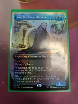 FOIL MTG Wan Shi Tong, Librarian TLA Avatar: The Last Airbender Borderless ENG - Image 1