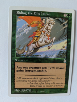 Riding the Dilu Horse Portal 3K MTG NM Free shipping with tracking - Image 1