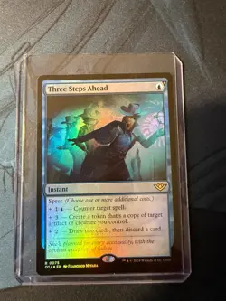 Three Steps Ahead Outlaws of Thunder Junction Foil - Image 1