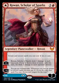 Rowan, Scholar of Sparks // Will, Scholar of Frost [Strixhaven: School of - Image 1