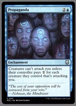 Propaganda 0191 Non Foil Uncommon Modern Horizons 3 MTG Near Mint - Image 1