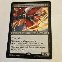 MAI, SCORNFUL STRIKER x1 mtg NM-M The Last Airbender 1 Rare - Image 1
