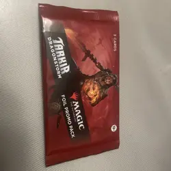 Magic The Gathering Tarkir Dragonstorm Foil Promo Pack English New Sealed MTG - Image 1