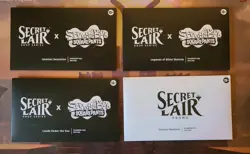 Magic The Gathering Secret Lair x Spongebob Squarepants Complete Foil Bundle - Image 1