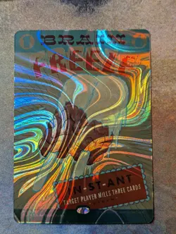 MTG Brain Freeze Halo Foil Secret Lair Encyclopedia Countdown - Image 1